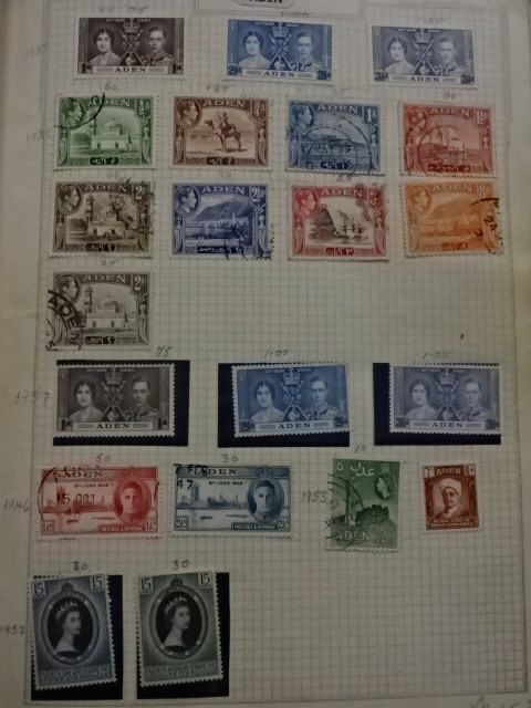 4 mostly foreign stock stamp albums - Image 6 of 8