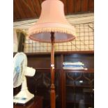 Wooden Standard Lamp