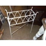 Vintage Metal Plant Stand 20 x 7 1/2 inches 28 tall