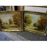 Pair of P. Newton oils plus various other prints