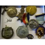 Quantity of medals relating to G433 H. F. Gray 2nd BT Dorset RGT, plus british legion silver Jubilee