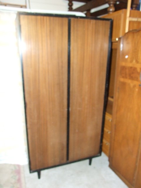 Retro Stag 2 Door Wardrobe 6 ft tall including legs 3 ft wide 22 inches deep