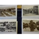 2 albums of vintage postcards