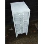 14 draw metal cabinet