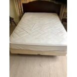 Myers Double Bed with mattress & headboard 138 cm wide