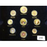 Pre-decimal boxed coin set