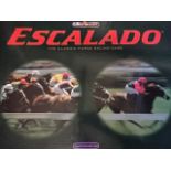 Escalado board game with shove H'penny board