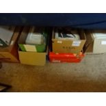 7 boxes of song books, opera scores, piano music etc