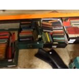 4 boxes of mixed vintage books