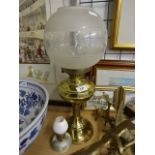 Brass lantern and decorative mini lantern