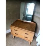 Retro G Plan Gold Label 2 Drawer Dressing Table