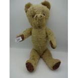 Vintage teddy bear, 44cm tall