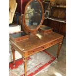 Victorian Mahogany Dressing Table 2 x 4 ft 30 inches tall