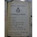 National service medal plus commemorative service medal to 3513125 SAC P.L.A Harman RAF. Certificate