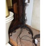 Wrought Iron Lamp 50 inches tall