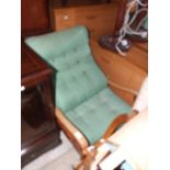 Vintage Cintique Chair for reupholstery