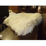 Sheepskin rug