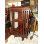 Edwardian Revolving Bookcase