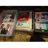 3 boxes of railway related magazines, model railway, Hornby railway collector