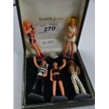 1990's lead figures of the spice girls