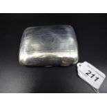 Chester, 1919 Silver Cigarette Case 95g