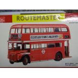 Limited edition die cast model of the Routemaster bus, 1/24th scale manufactured by Sunstar. In