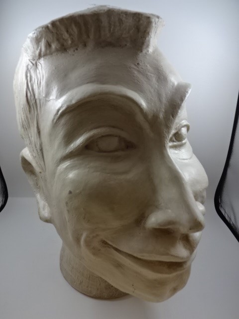 1960/70's Head model possibly American made from Fibreglass? - Image 2 of 4