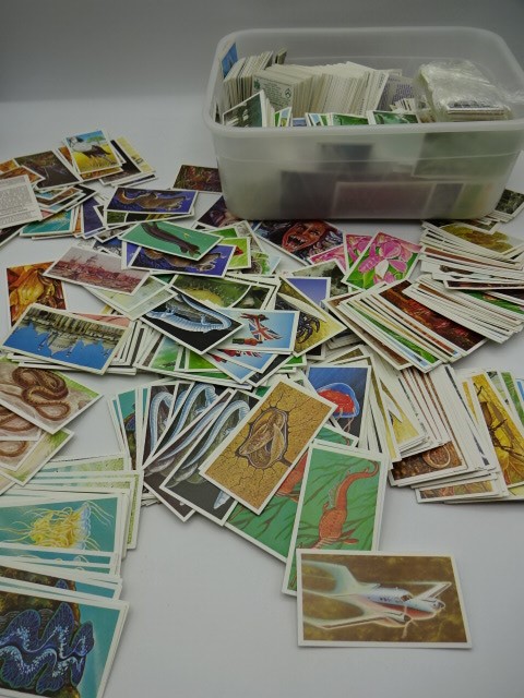 Box of assorted loose tea / cigarette cards - Image 2 of 5