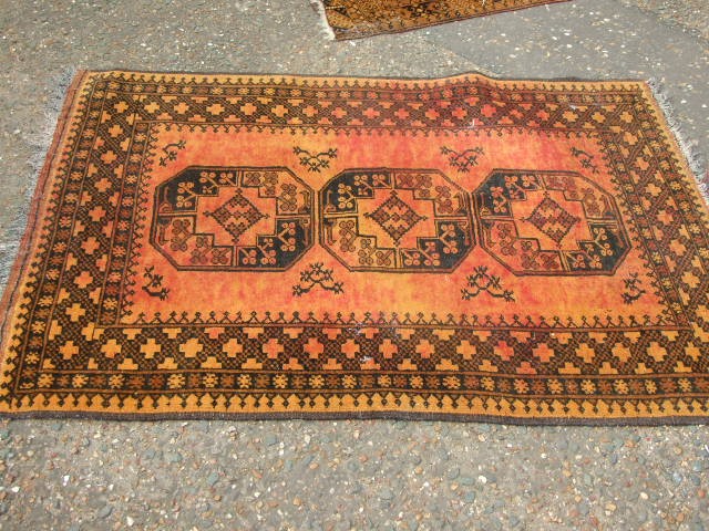 Patterned Rug from a country estate