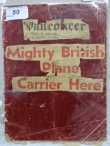 A 1941 Diary of a RAF member of an expeditionary force on a journey through Asia as a Japanese P.O.W