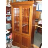 G Plan 2 Door Glazed Display Cabinet