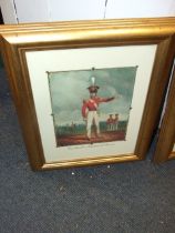 2 Prints Soldiers East Yorkshire Regiment 15 th foot 1832 & Royal Marines Ensign 1830