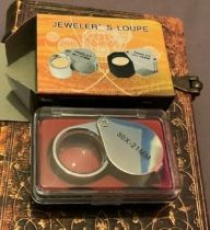 Jewellers loupe 30 x 21 mm new in box