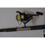 Hardys Sea Rod - 12'. 2 piece, with a Dynacaster II 5000 Reel