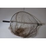 Un-named folding trout landing net