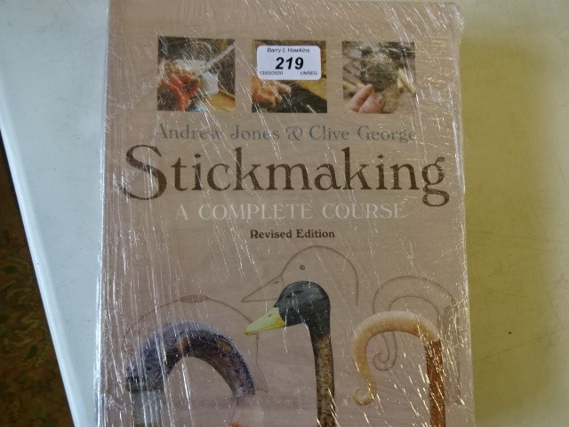 stick making book and 3 others