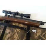 Flambeau 22 Air Rifle with ags scope ctas filled with gun slip