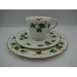 Colclough Ivy Leaf pattern dinner service for 10 with spares