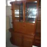 Retro Australian Display / Drinks Cabinet 35 1/2 inches wide 79 tall