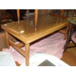 Retro Oblong Coffee Table 38 x 20 inches 15 inches tall