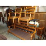 Retro Parker ( Austrailian ) Sofa Frame & 2 Chairs Frames