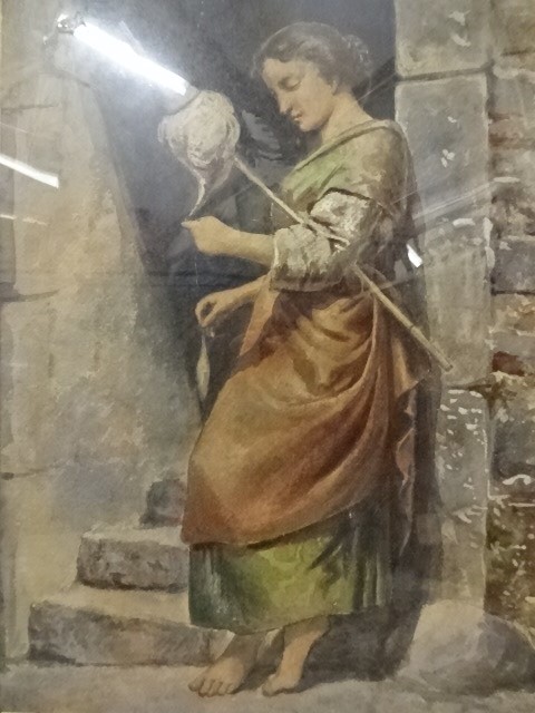 Pair of late 19th century watercolours, unsigned (74 x 55)cm