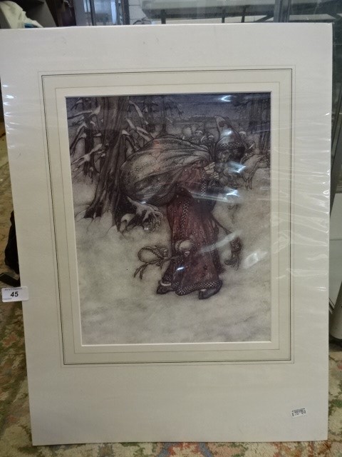 Arthur Rackham print of Rip Van Winkle (45 x 60)cm - Image 2 of 2