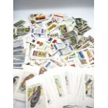 Quantity of loose cigarette / tea cards plus larger observers picture cards