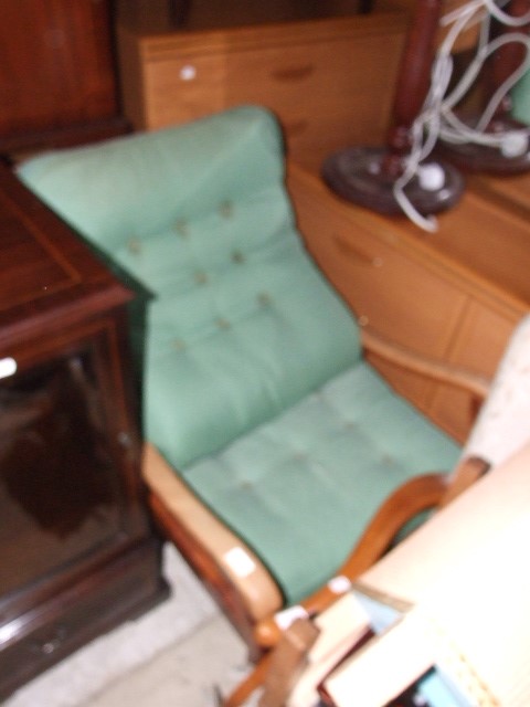 Vintage Cintique Chair for reupholstery