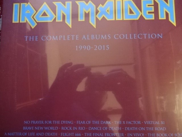 Iron Maidens 'The complete albums' box set 1990-2015, factory sealed, contains first two albums