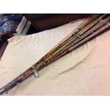 Bundle of cane rods for spares