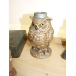 William Whiteley Owl Lamp Base , Box , Glass Egg etc