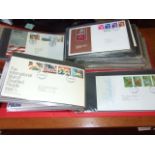 3 Albums of first day covers with a few presentation packs
