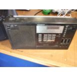 Sony Synthesized Receiver ICF-2001 & Sony CD Radio Cassette